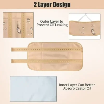 Castor Oil Pack – Waist Wrap - Image 2