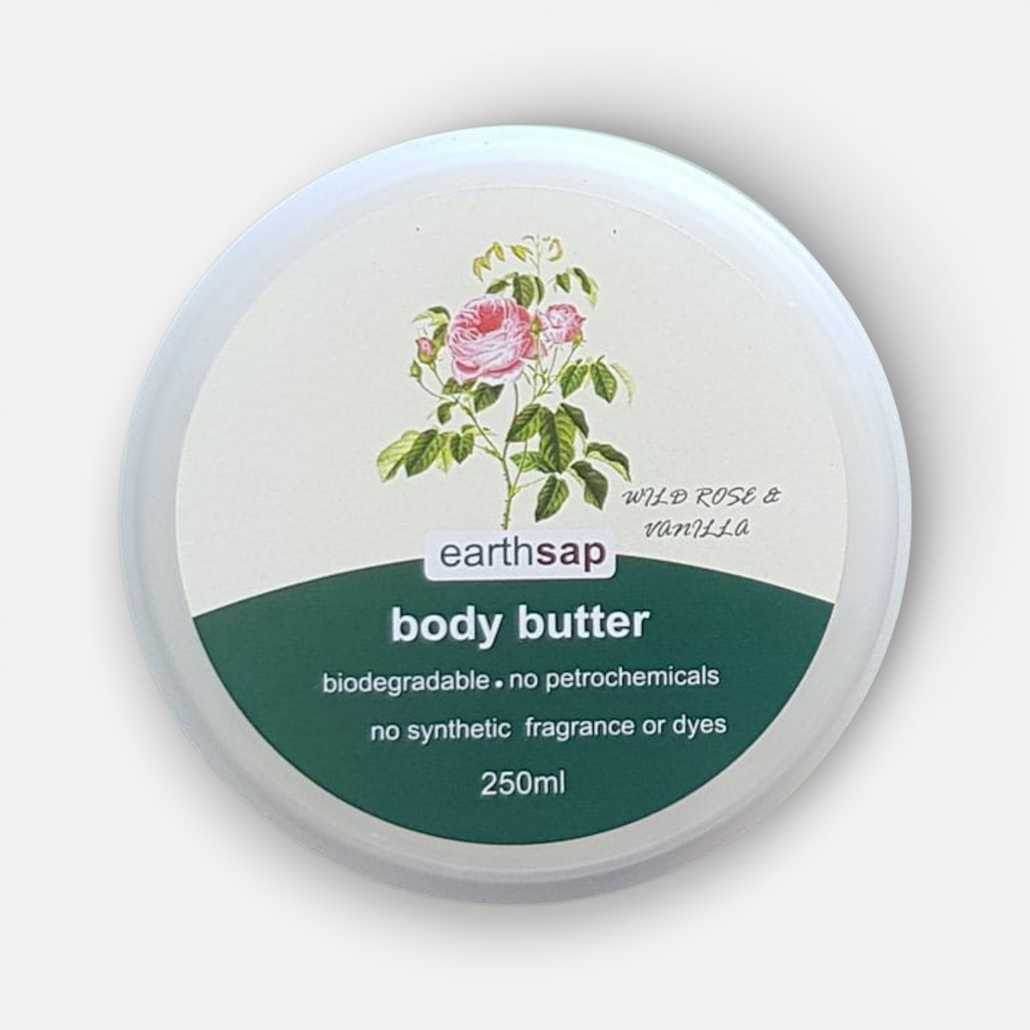 Earthsap Body Butter, Wild Rose & Vanilla